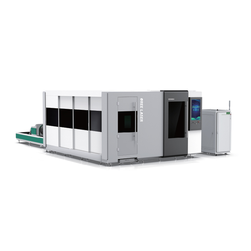 Protective Closed Sheet & Tube Fiber Laser Cutting Machine